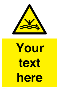 Custom Warning strong currents